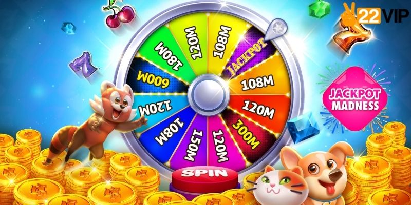 Các bước thực hiện để bắt đầu vòng quay may mắn